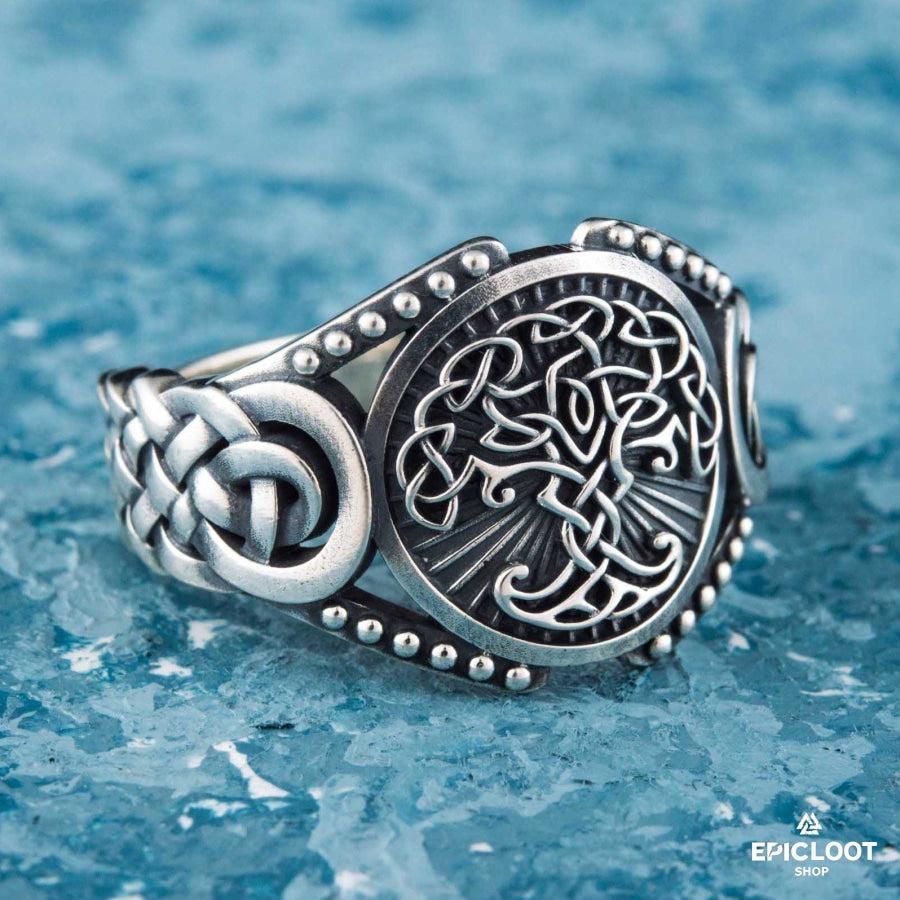 925 silver Yggdrasil Symbol Viking Style