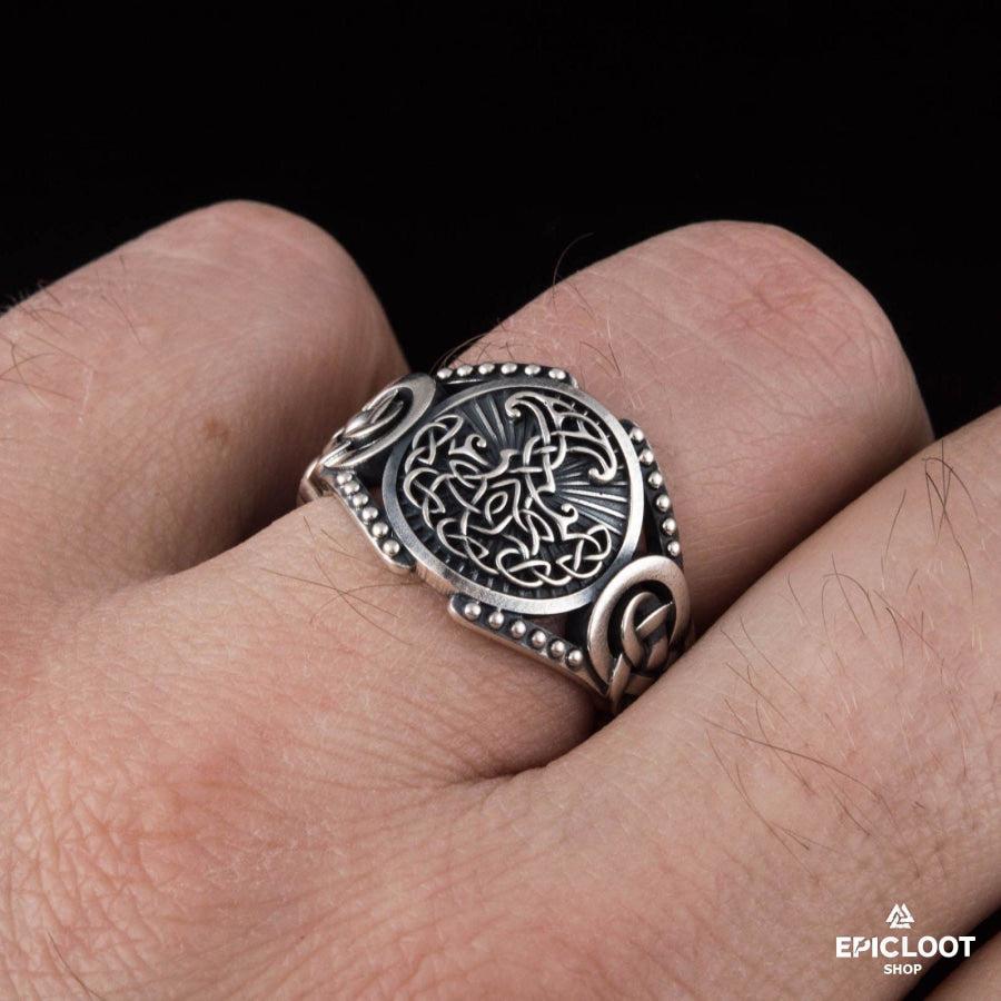 925 silver Yggdrasil Symbol Viking Style