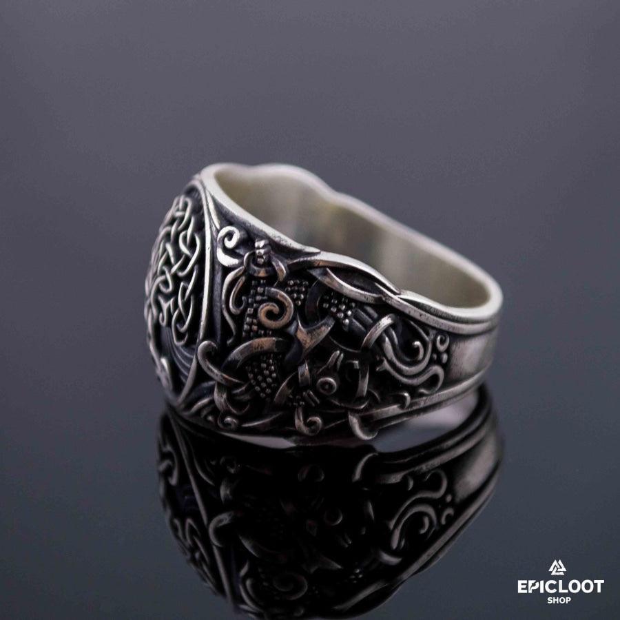 925 silver Yggdrasil Symbol with Mammen Design