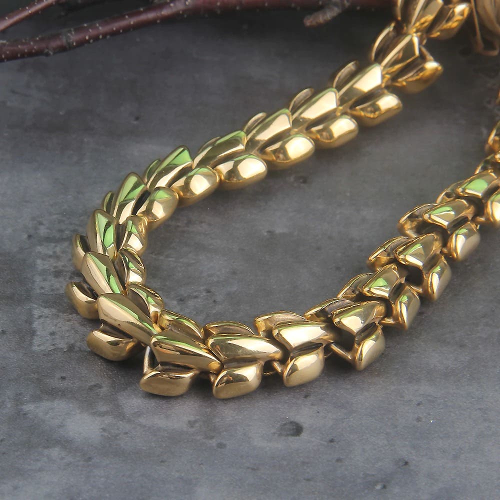 Midgard Serpent Jormungandr necklace