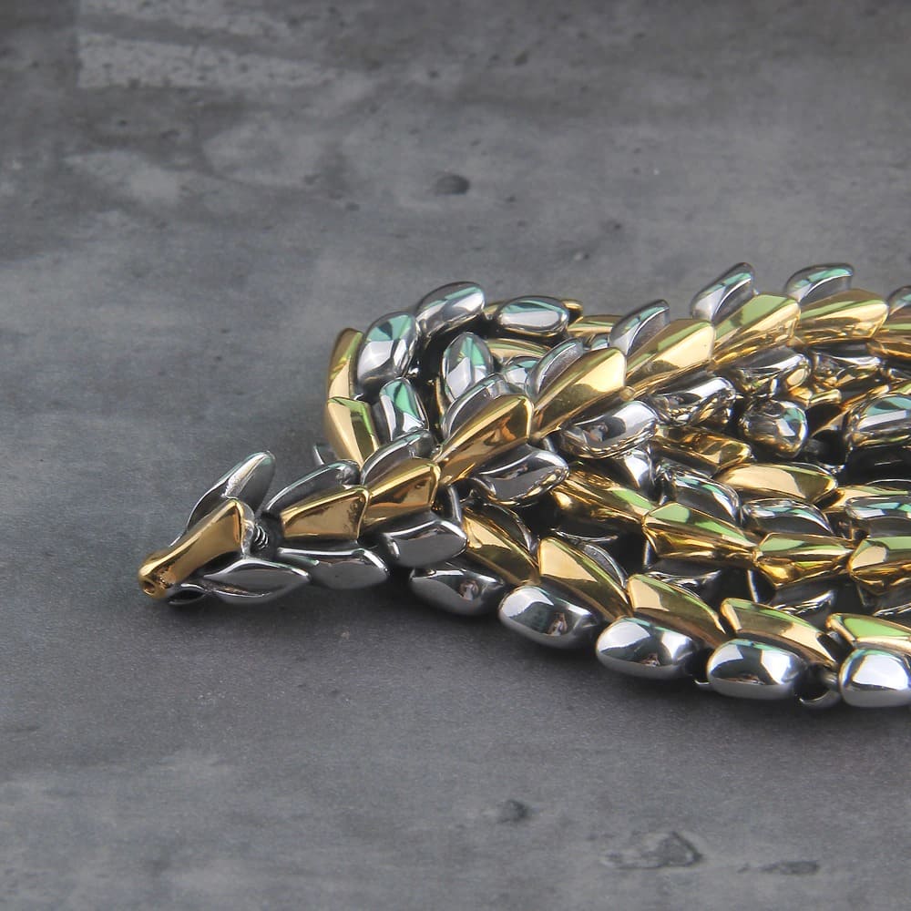 Midgard Serpent Jormungandr necklace