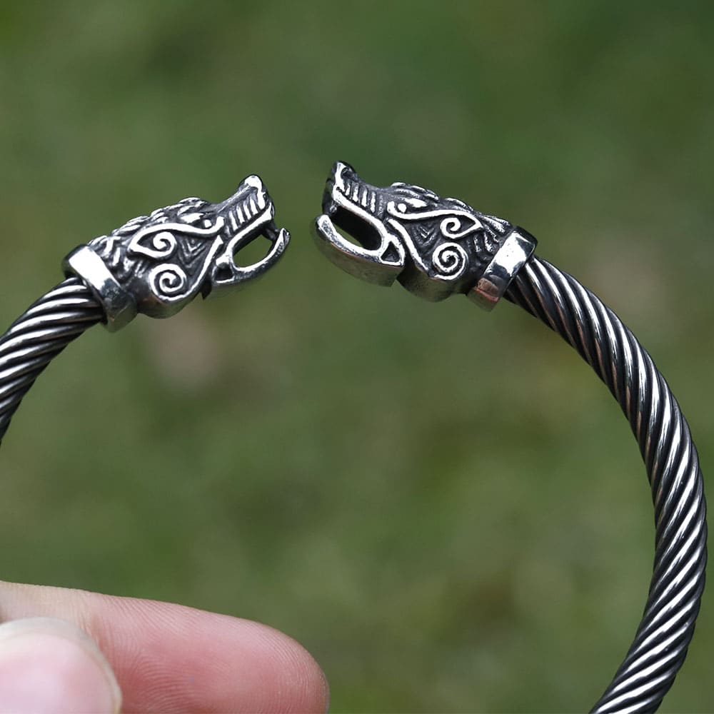 Nordic Dragon Viking Bracelet