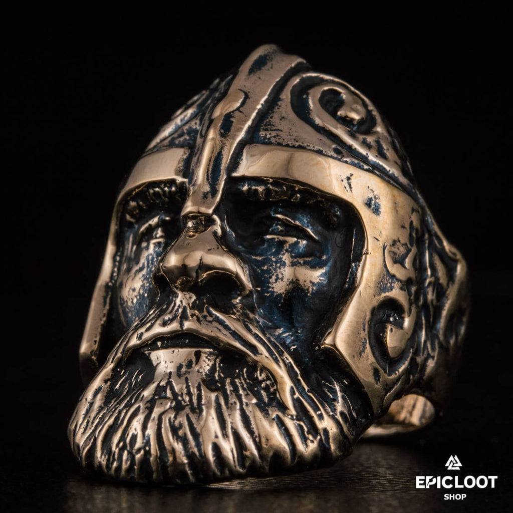 Viking Ring Bronze Scandinavian Ring