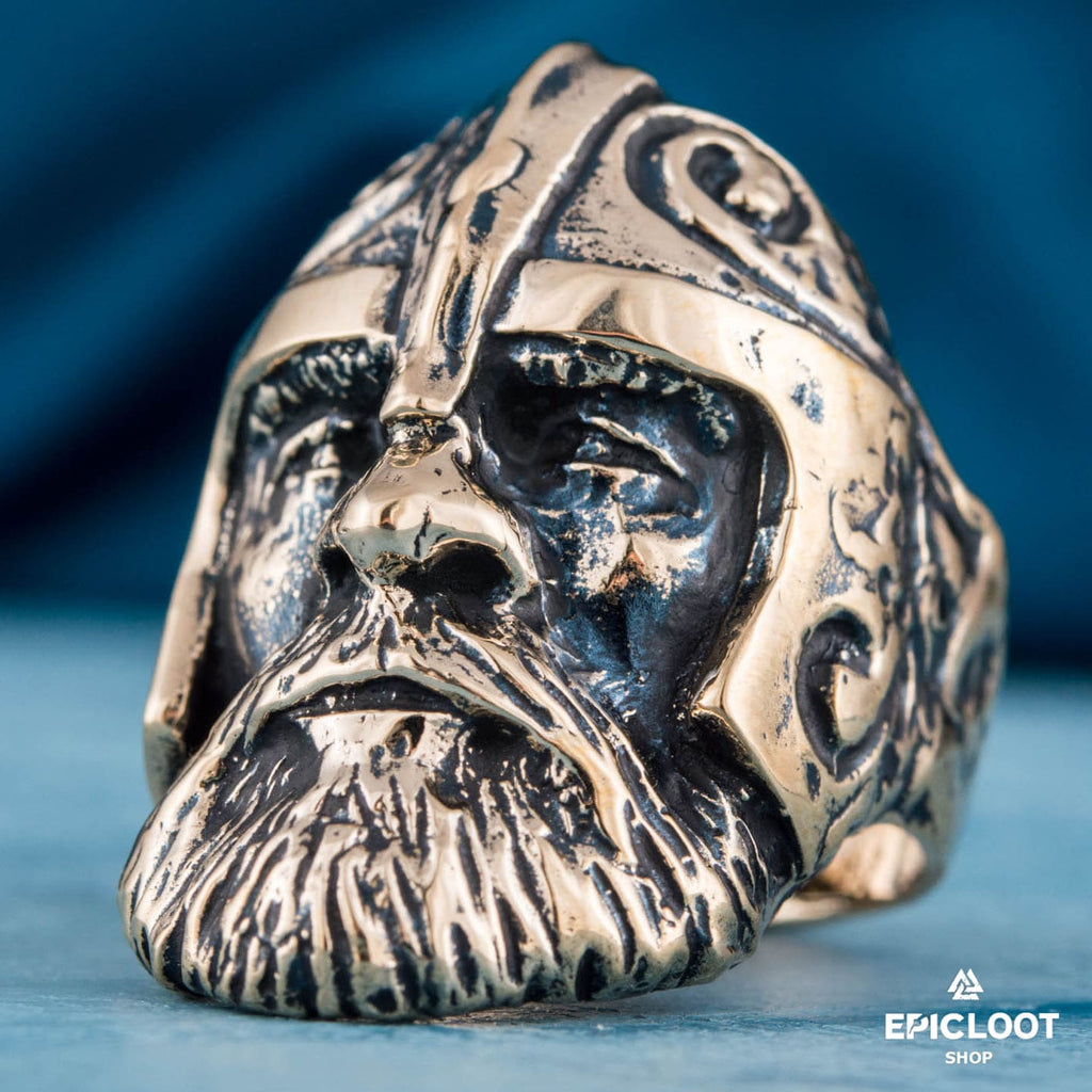 Viking Ring Bronze Scandinavian Ring