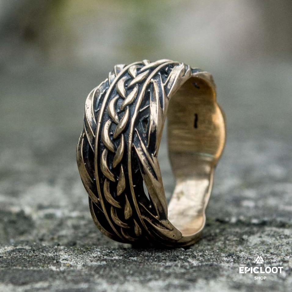 Viking Decoration Scandinavian Bronze Ring