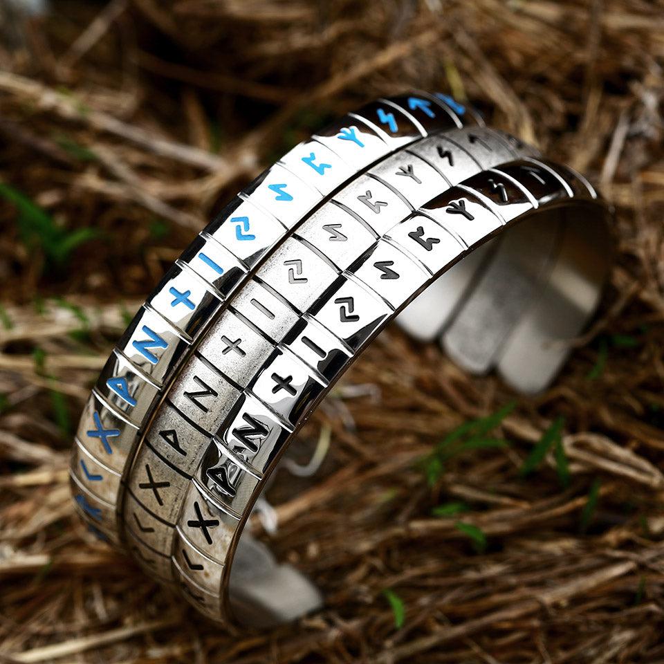 Nordic Ruens Viking Bangle Bracelet
