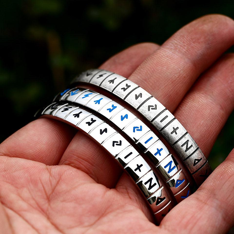 Nordic Ruens Viking Bangle Bracelet
