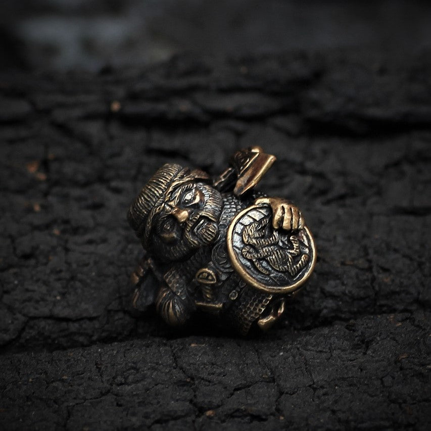 Viking Warrior with Axe Beads - 3pcs / lot
