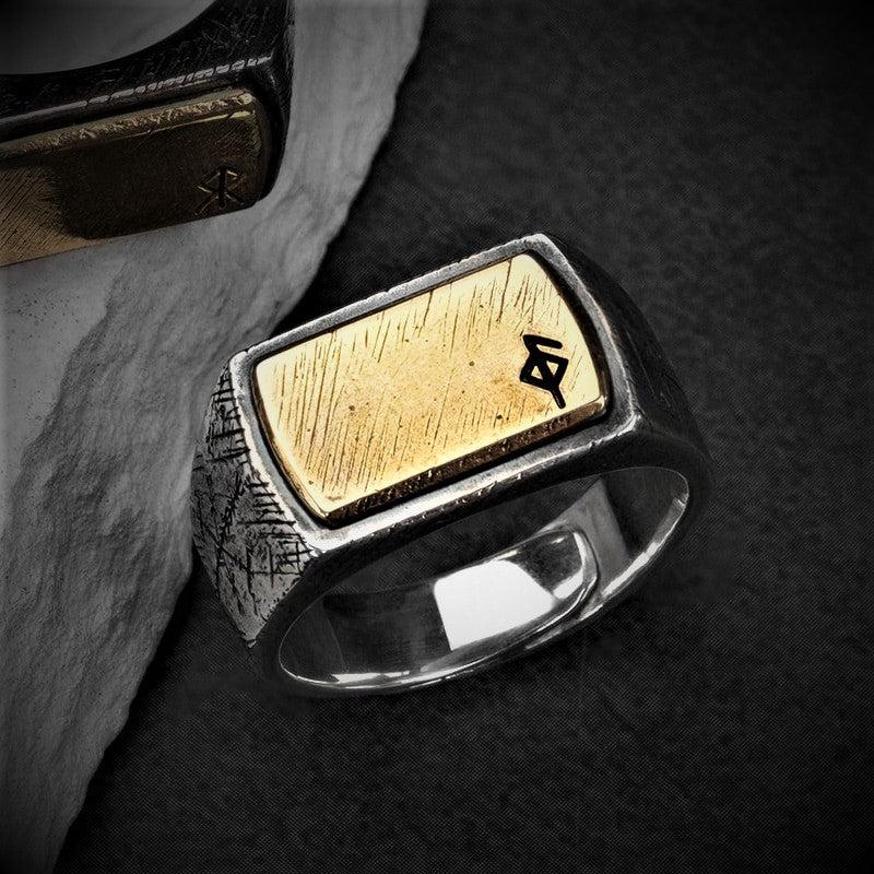 925 Silver Magical Rune Nordic Ring