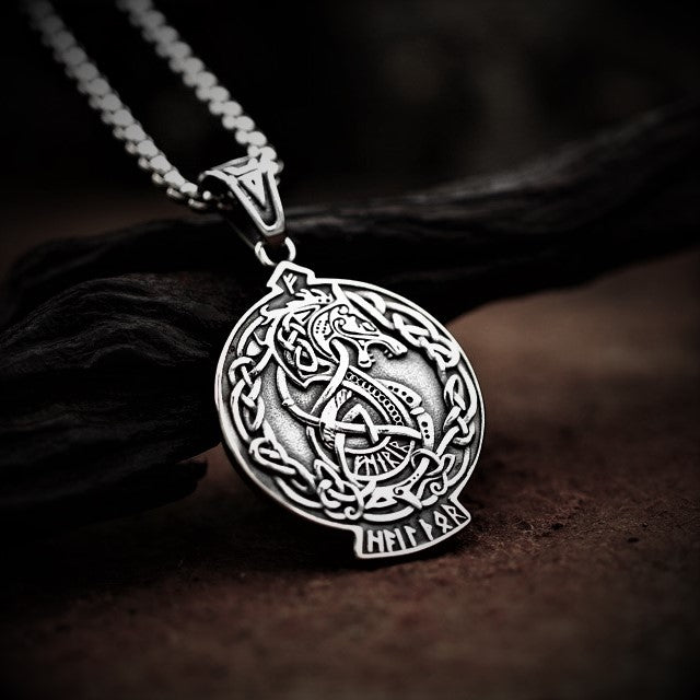 Fenrir wolf pendant