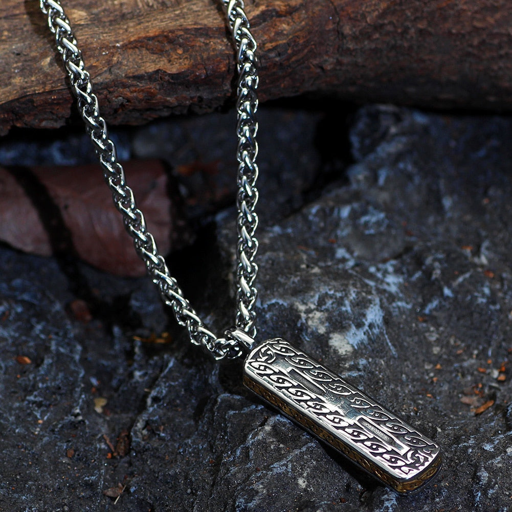 Viking Warrior Sword Necklace