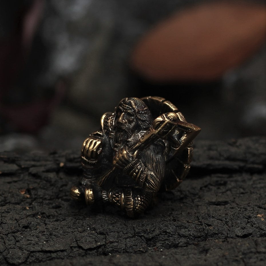 Viking warrior with axe Beads - 3pcs / lot