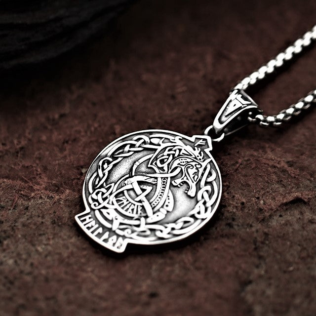 Fenrir wolf pendant