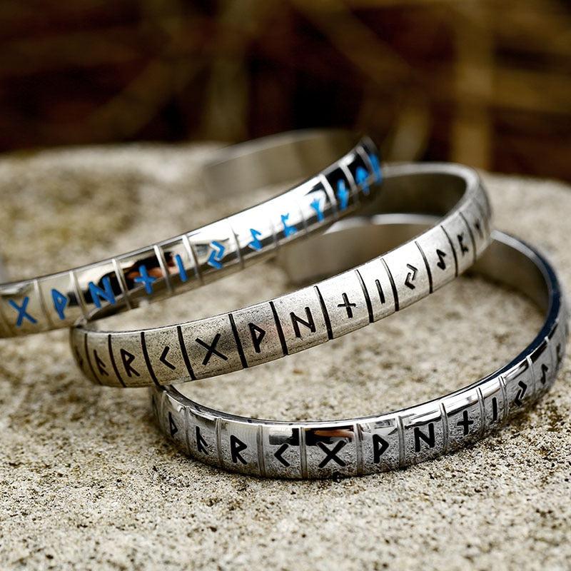 Nordic Ruens Viking Bangle Bracelet