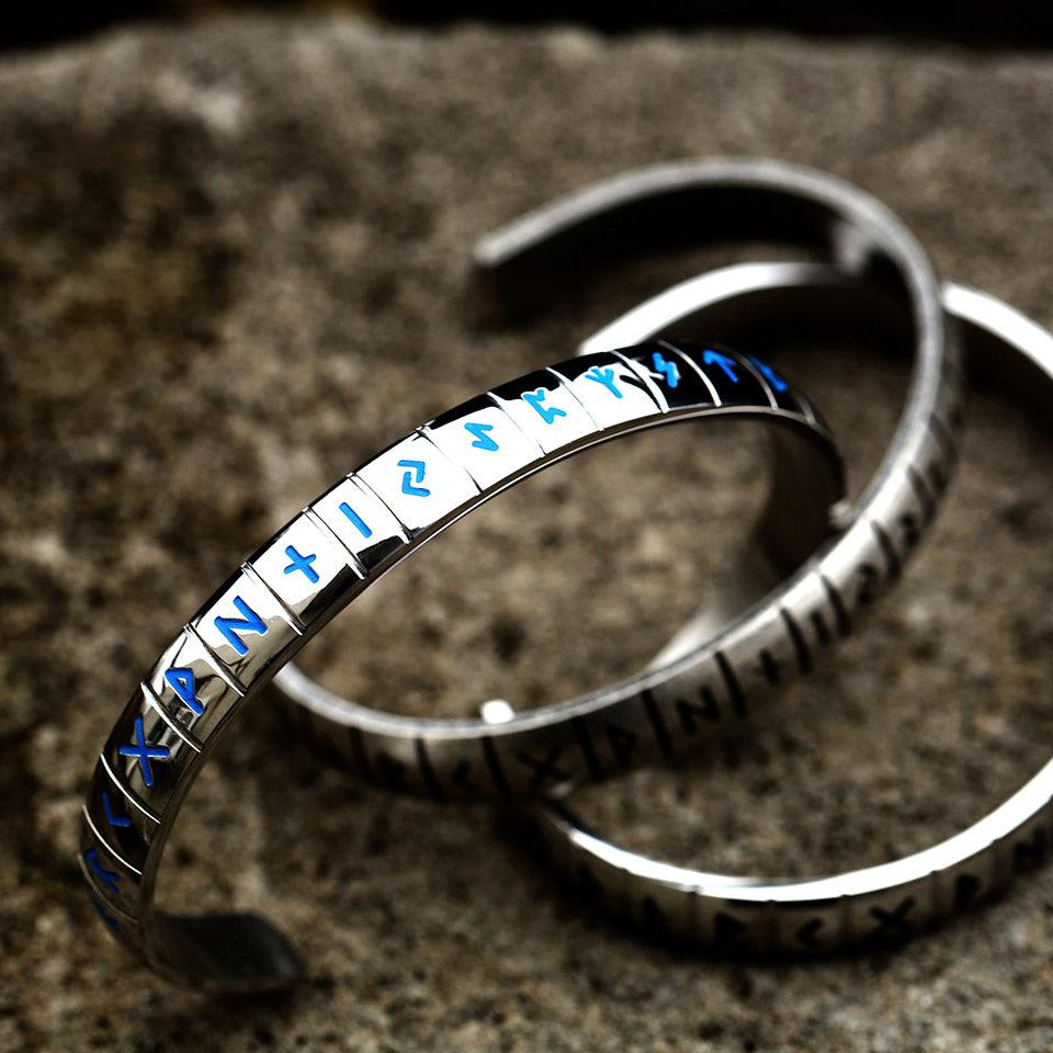 Nordic Ruens Viking Bangle Bracelet