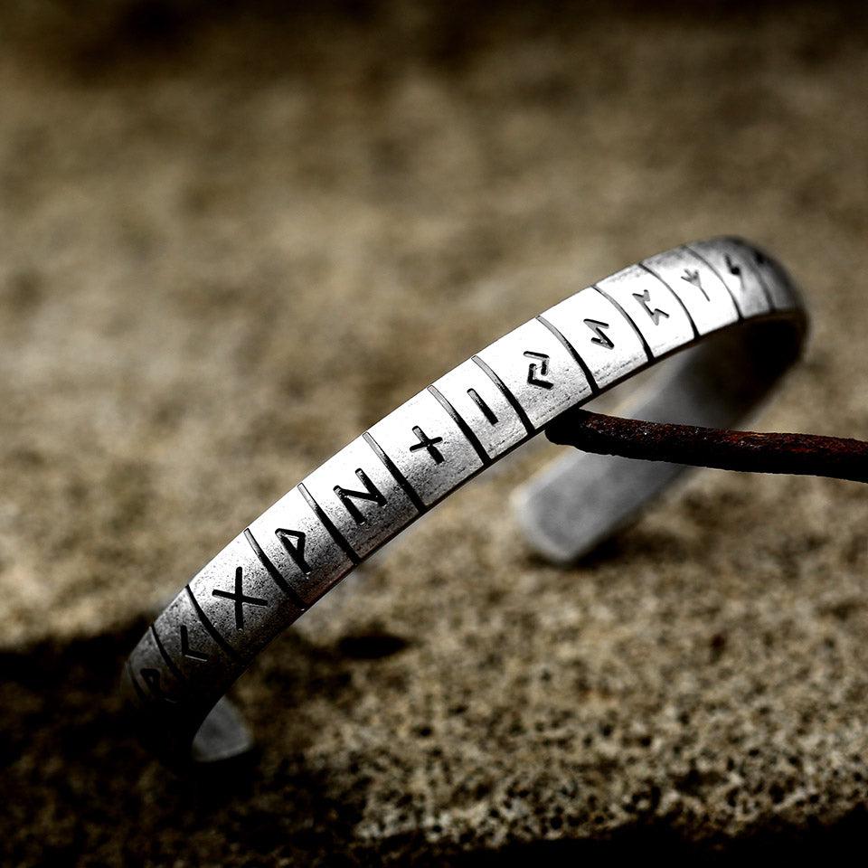 Nordic Ruens Viking Bangle Bracelet