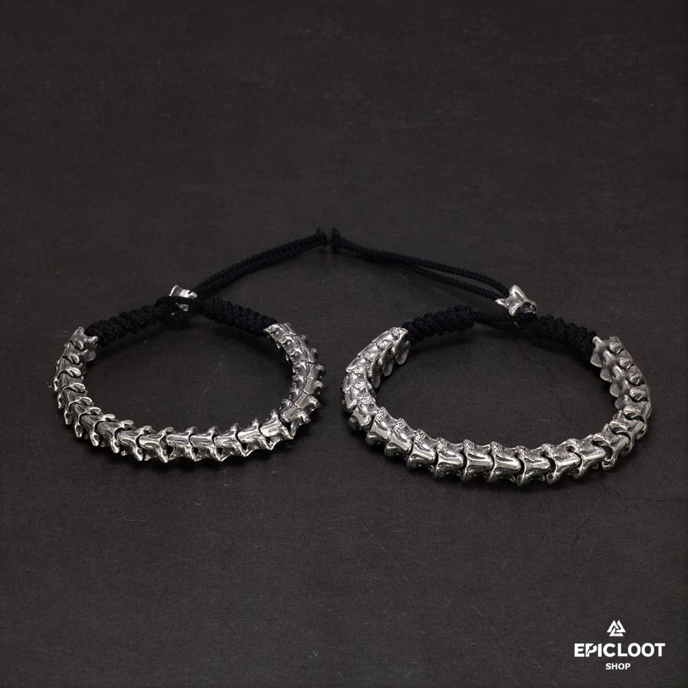 The Midgard Serpent 925 Sterling Silver Bracelet