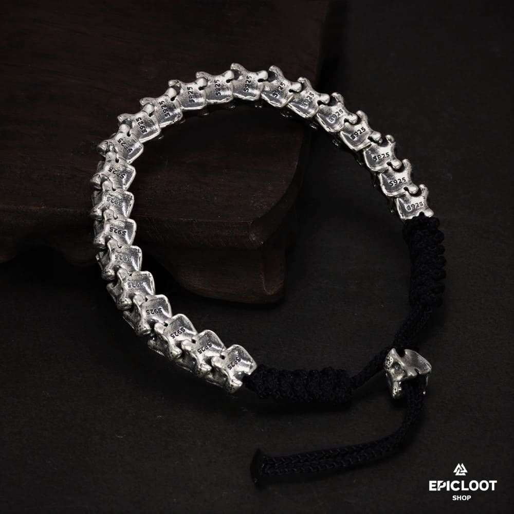 The Midgard Serpent 925 Sterling Silver Bracelet