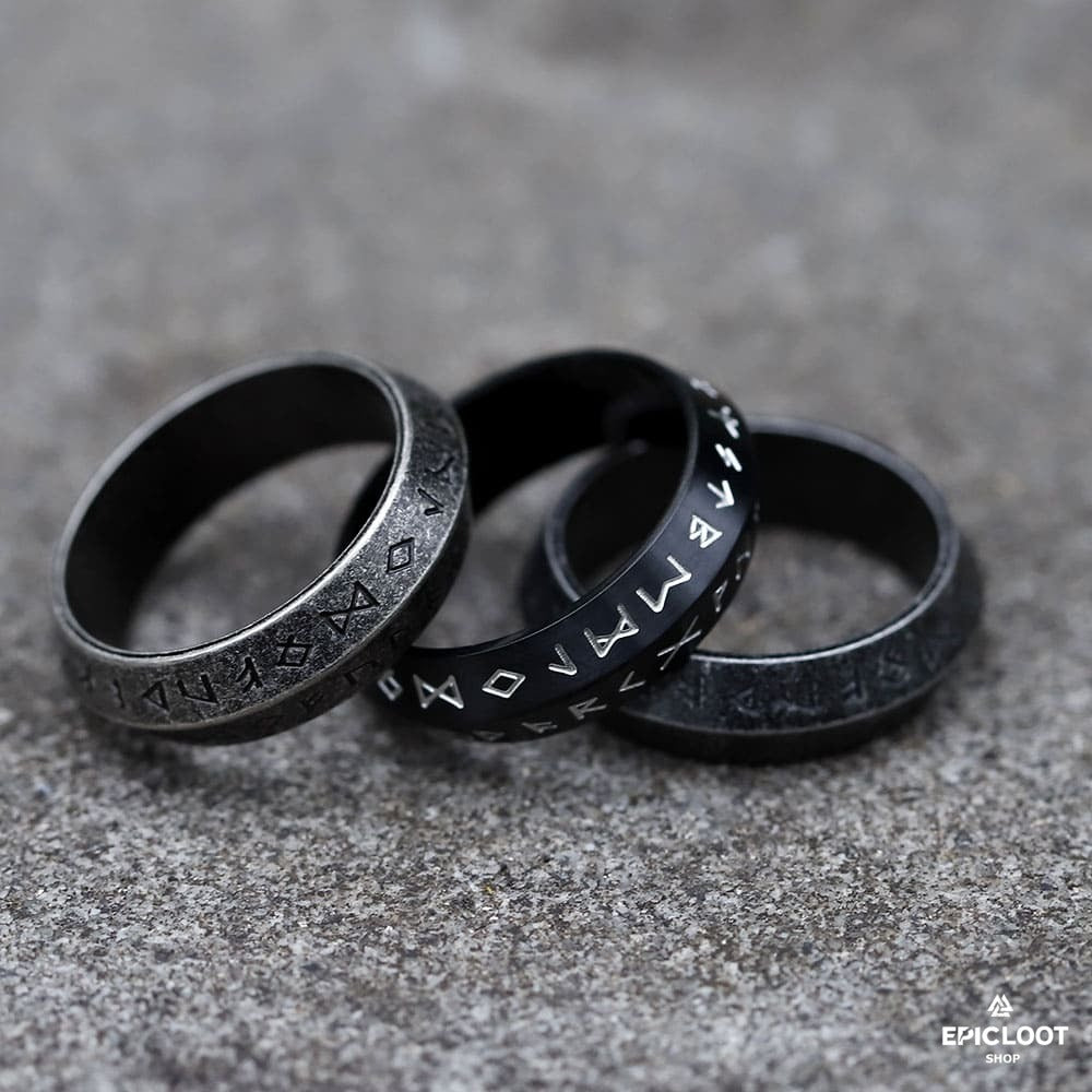 Viking Runes Ring