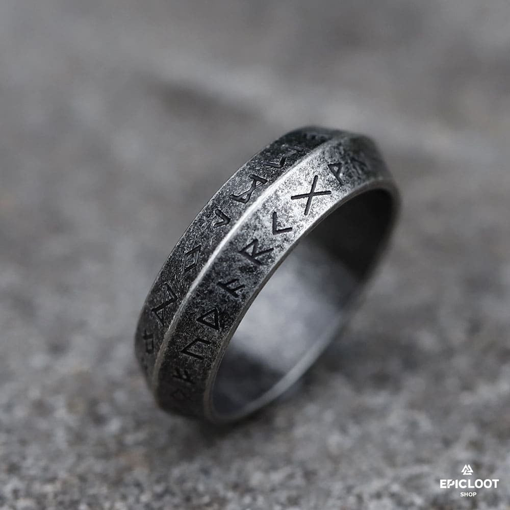 Viking Runes Ring