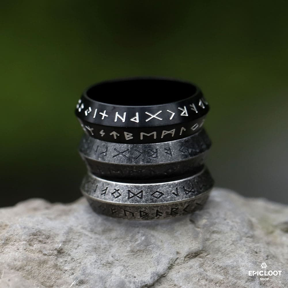Viking Runes Ring