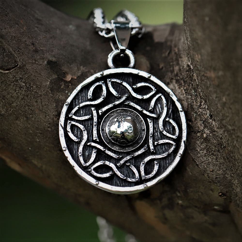 Viking Shield Necklace