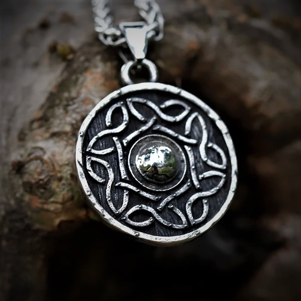 Viking Shield Necklace