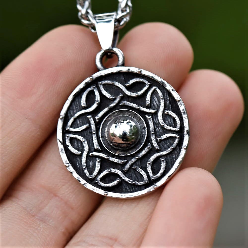 Viking Shield Necklace