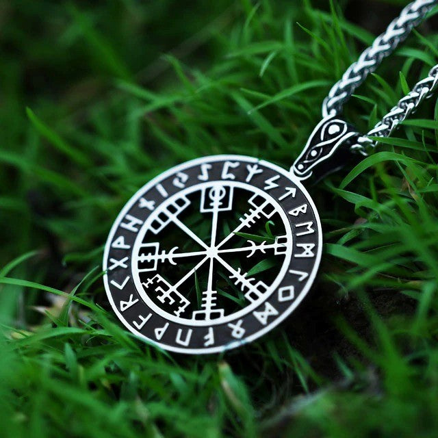 Runic Vegvisir Pendant