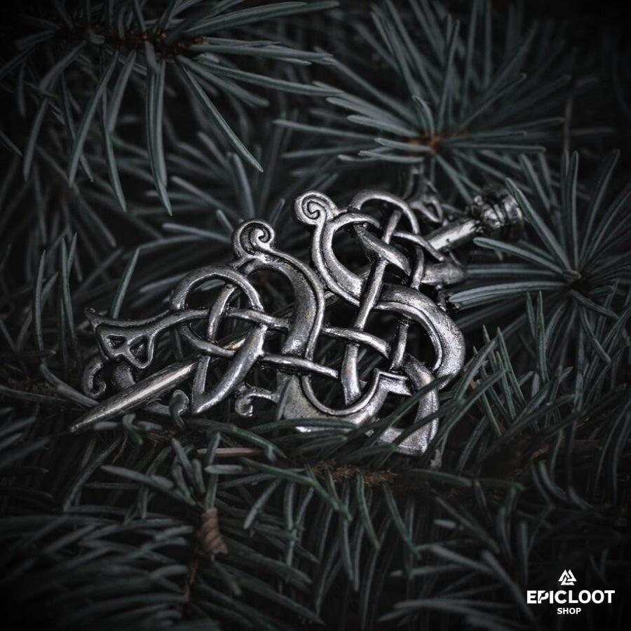 Celtic Knot Nordic Hairpin
