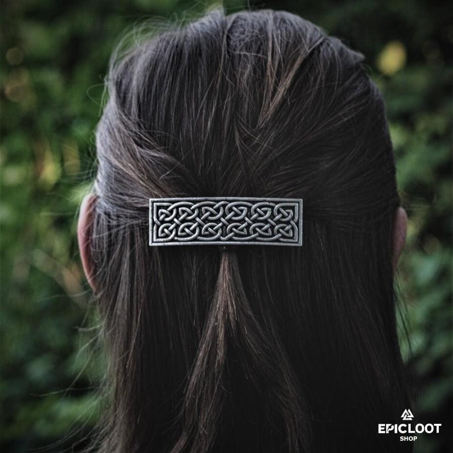 Celtic Knot Star Nordic Hairpin