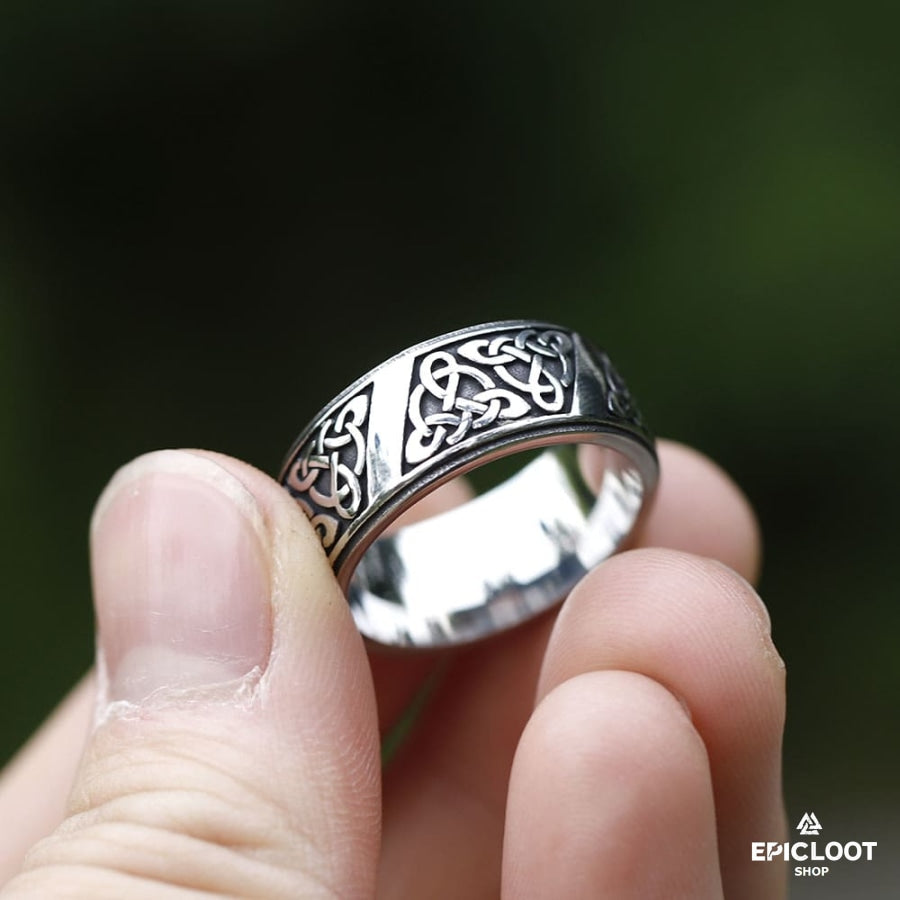 Celtic Trinity Knot Norse Ring