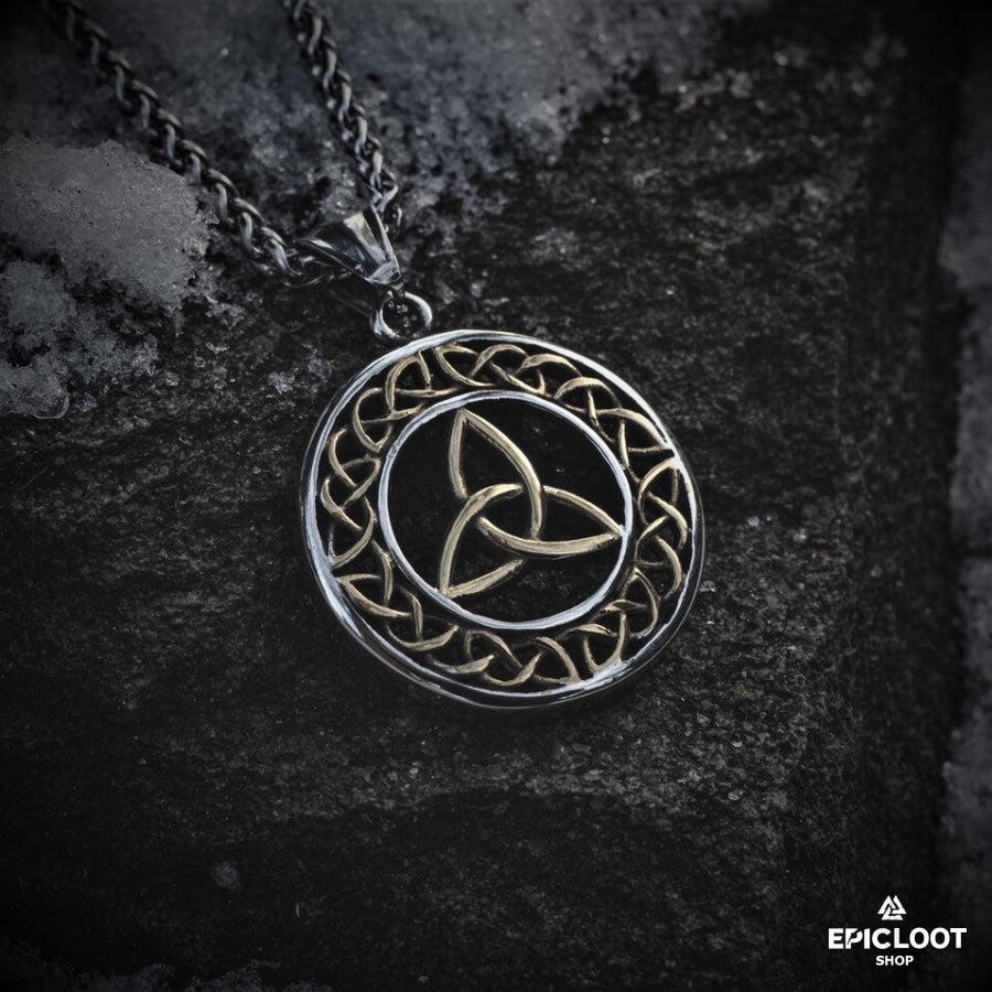 Celtic Trinity Knot Pendant Necklace