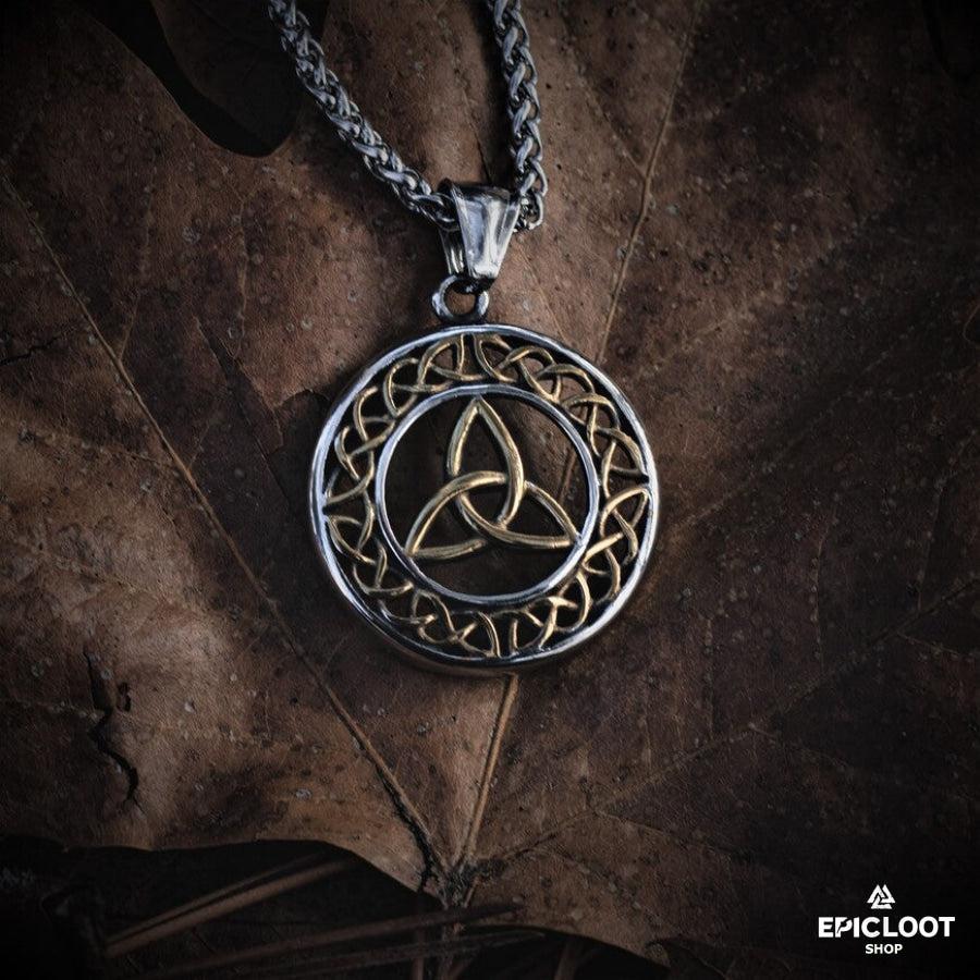Celtic Trinity Knot Pendant Necklace