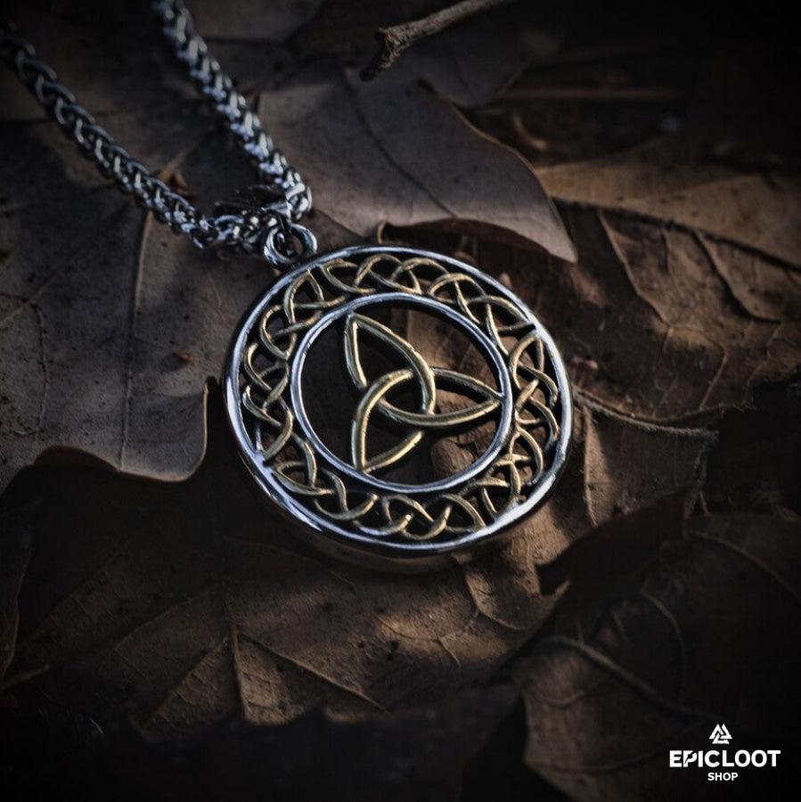 Celtic Trinity Knot Pendant Necklace