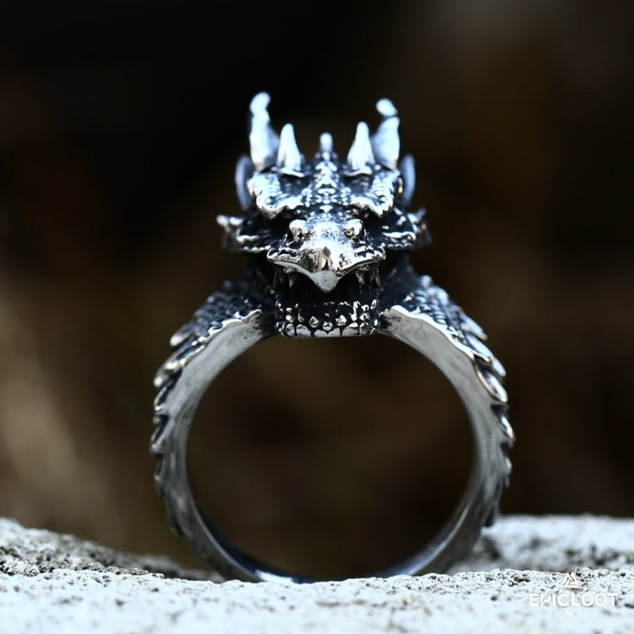 Dragon Head Handmade Ring
