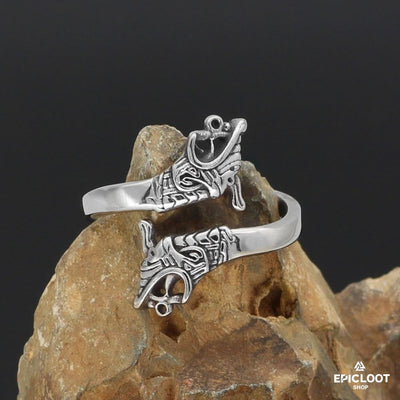 Dragon Heads Ring