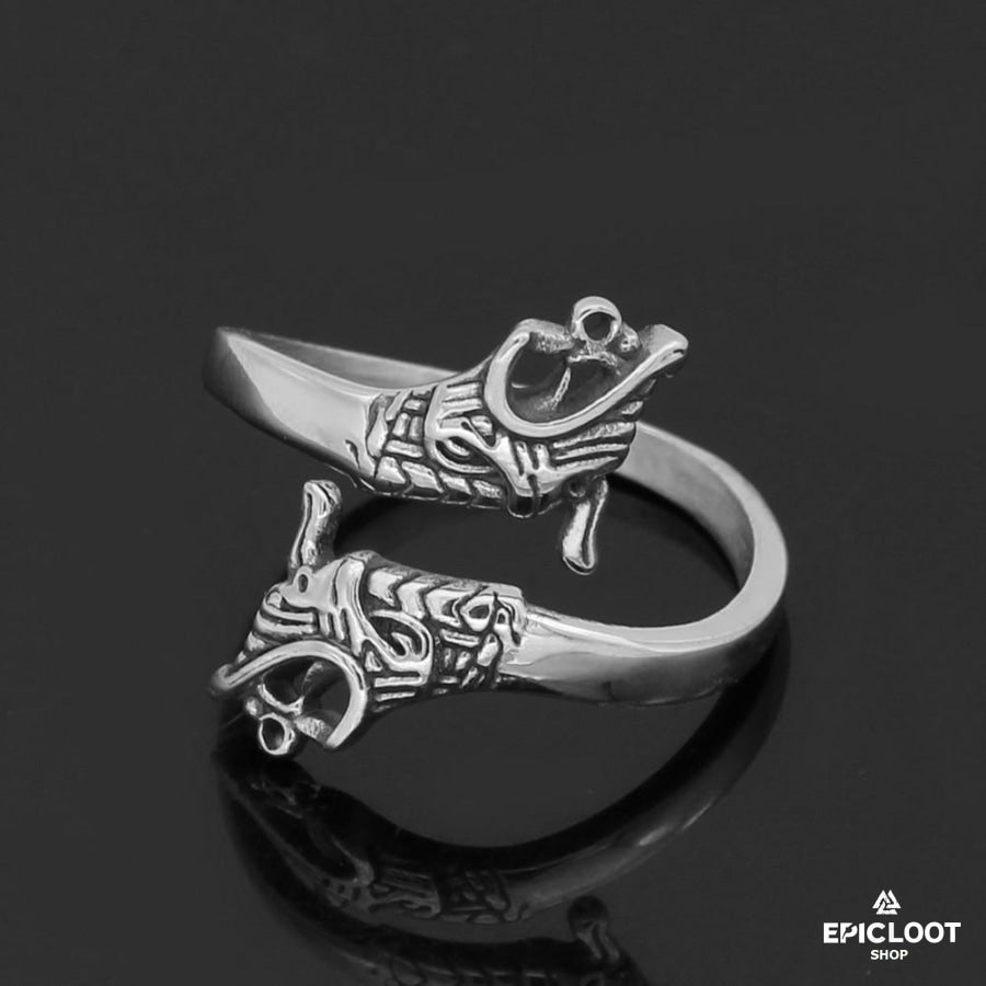 Dragon Heads Ring