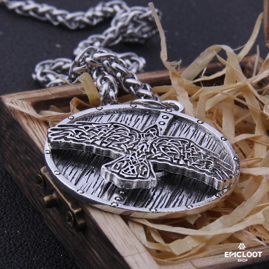 Eagle Shield Necklace - Viking Necklace | Epic Loot Shop