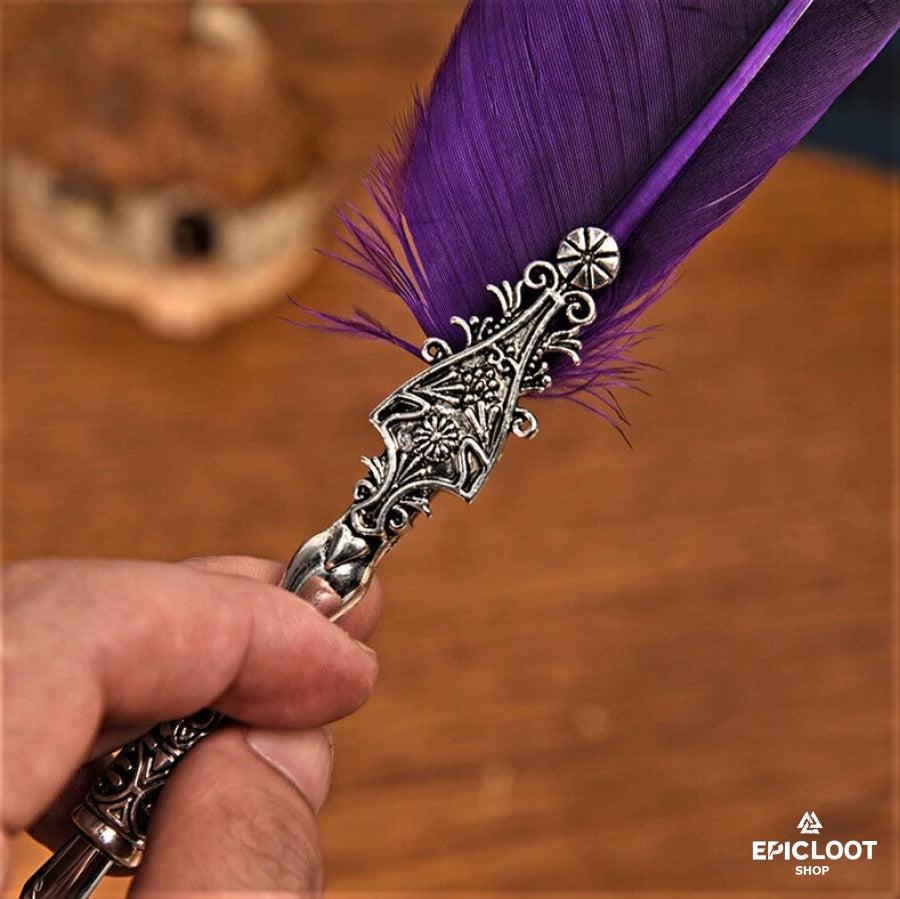 Feather Pen Quill Oblique
