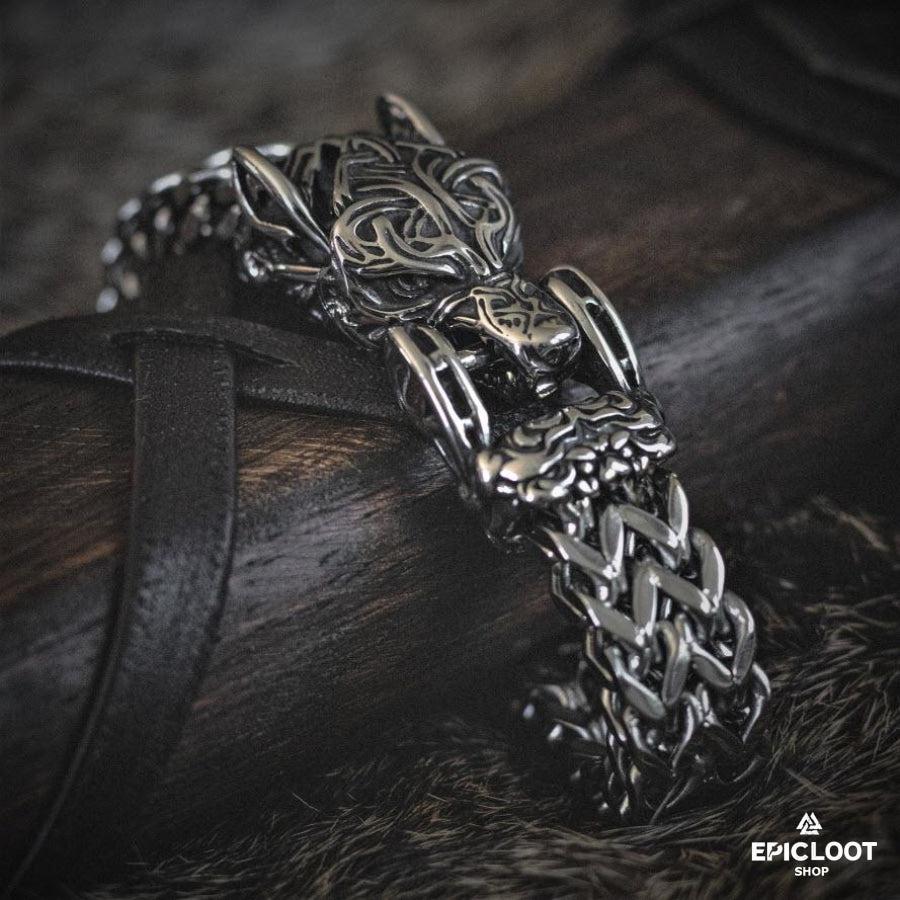 Fenrir Wolf Bracelet