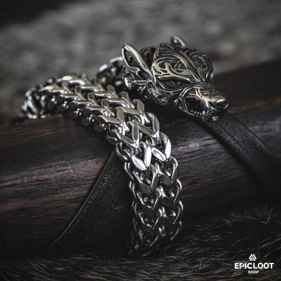 Fenrir Wolf Bracelet