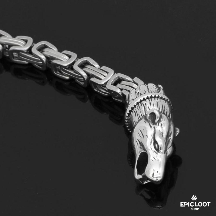 Fenrir wolf bracelet