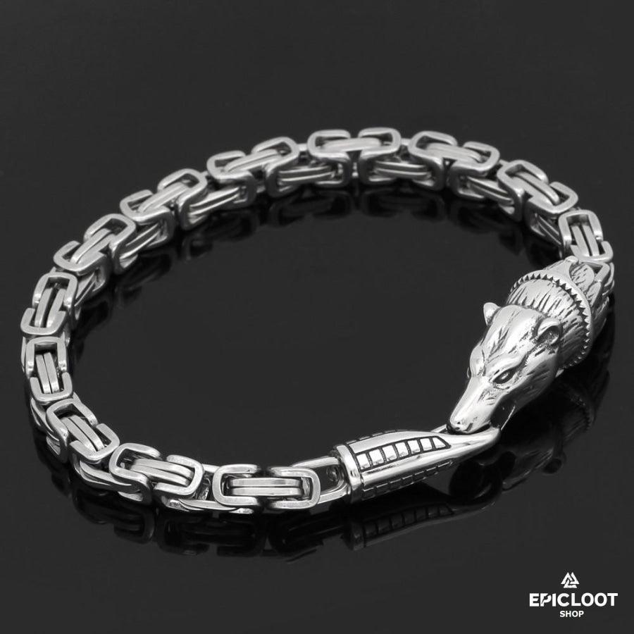Fenrir wolf bracelet