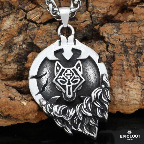 Fenrir Wolf Necklace