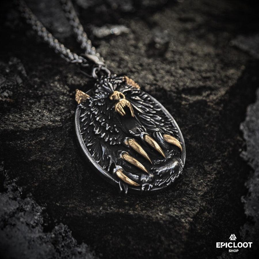 Fenrir Wolf Pendant Neckalce