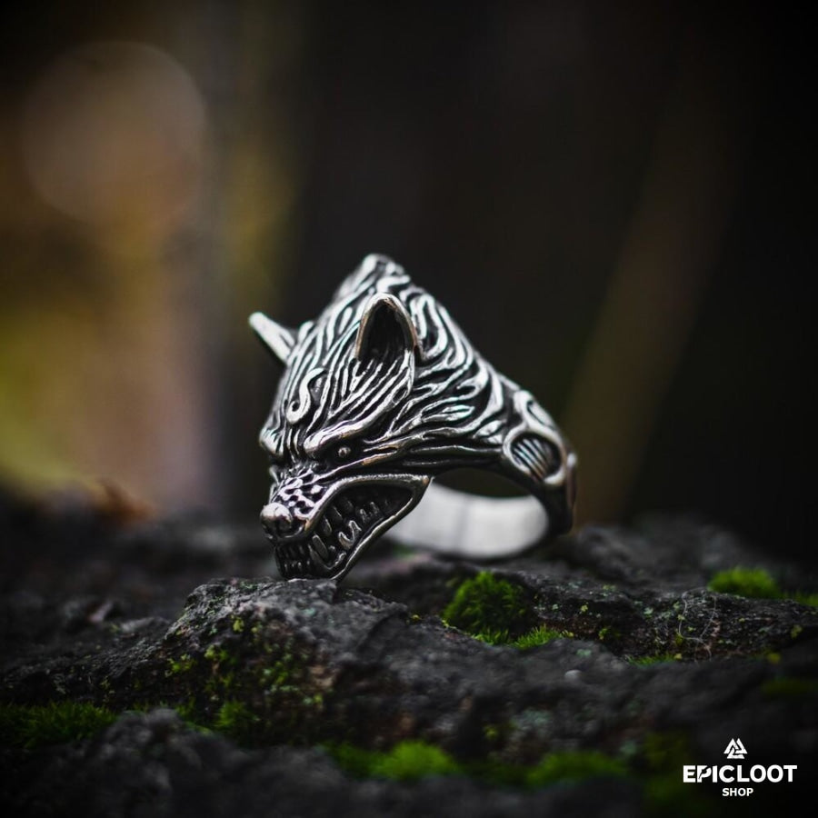 Fenrir Wolf Ring