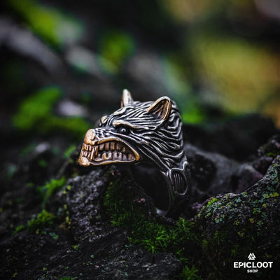 Fenrir Wolf Ring