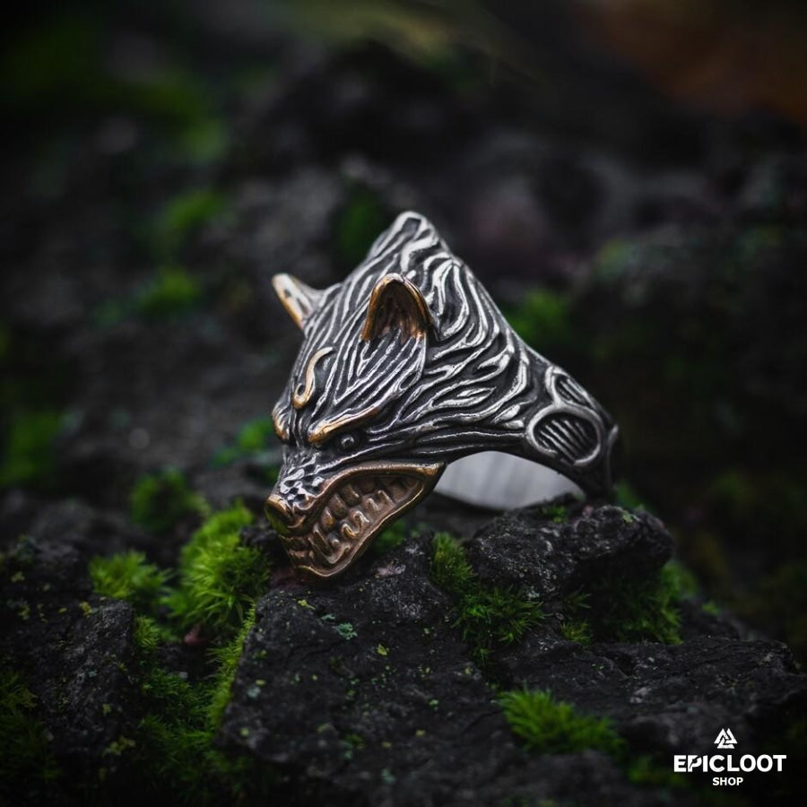 Fenrir Wolf Ring