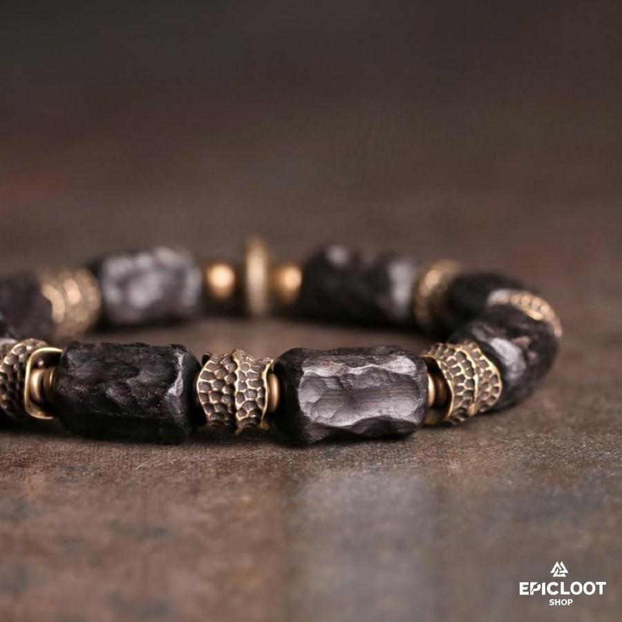 Handmade Old style Vintage Cooper Bracelet - Norse Women's Bracelet - Close-up | Epic Loot Shop